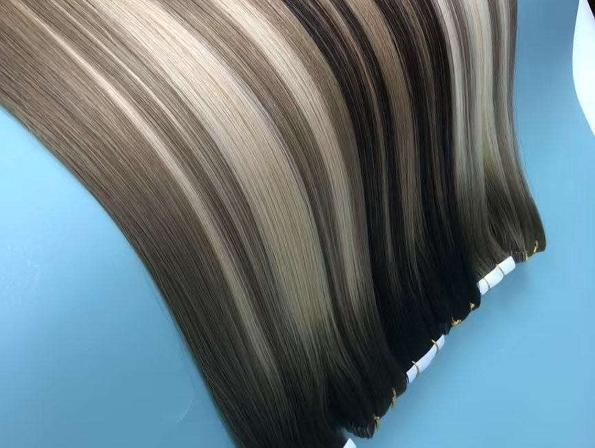 Tape in Hair Extension | Remy Human Hair Seamless Hair Extensions