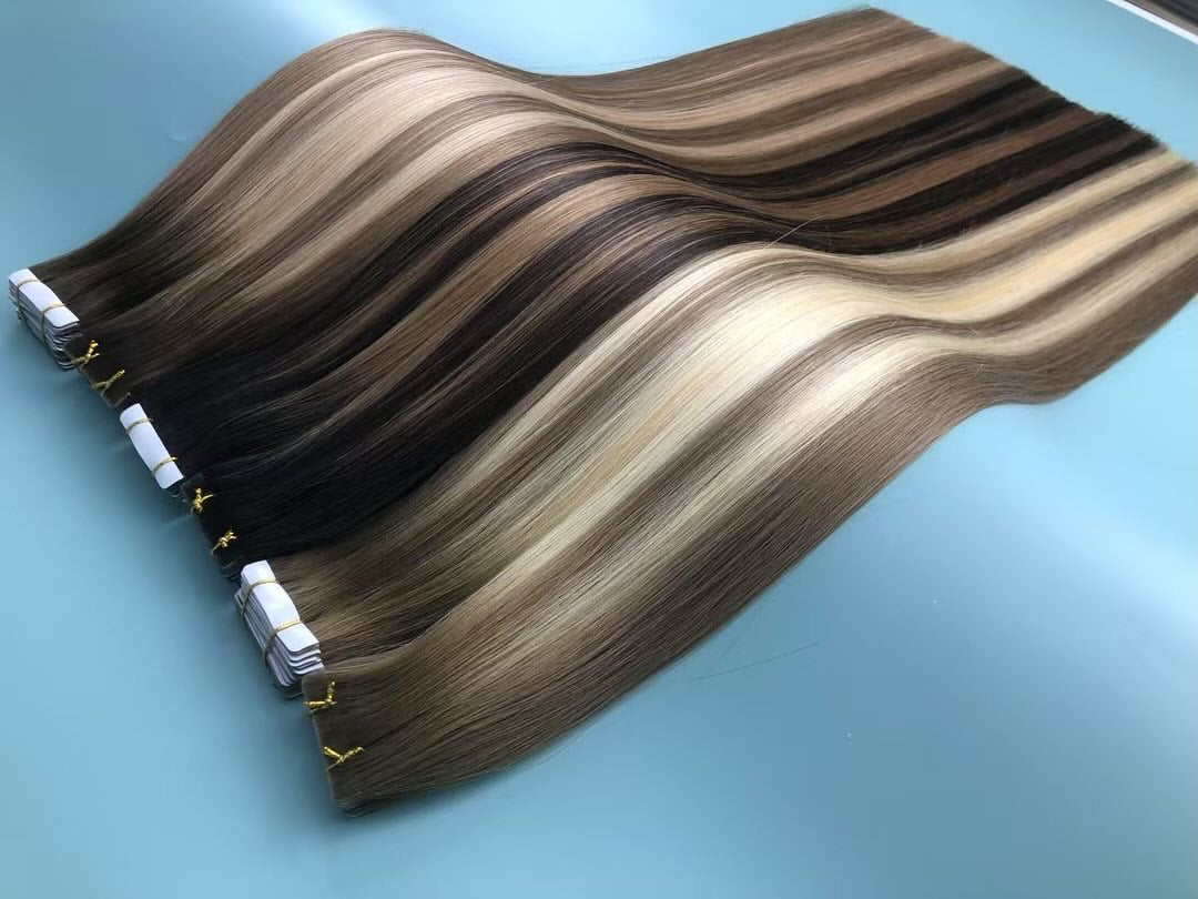 Tape in Hair Extension | Remy Human Hair Seamless Hair Extensions