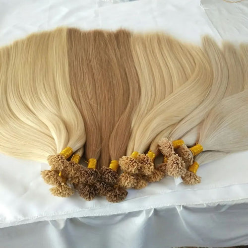 U Tip Hair Extensions | Remy Human Hair Extensions, Fusion.