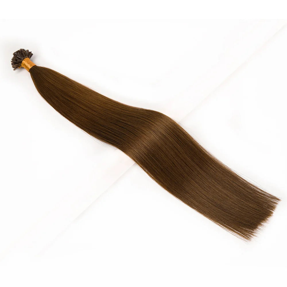 Factory Price Top Quality Virgin Human Hair Double Drawn Prebonded Hair Extensions Wholesale U/i/v/flat Tip Hair Extensions