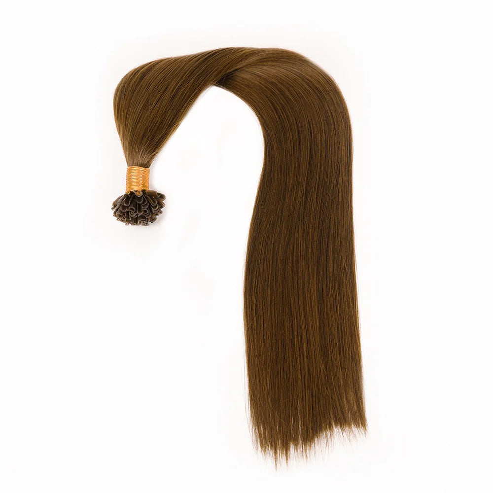 Factory Price Top Quality Virgin Human Hair Double Drawn Prebonded Hair Extensions Wholesale U/i/v/flat Tip Hair Extensions