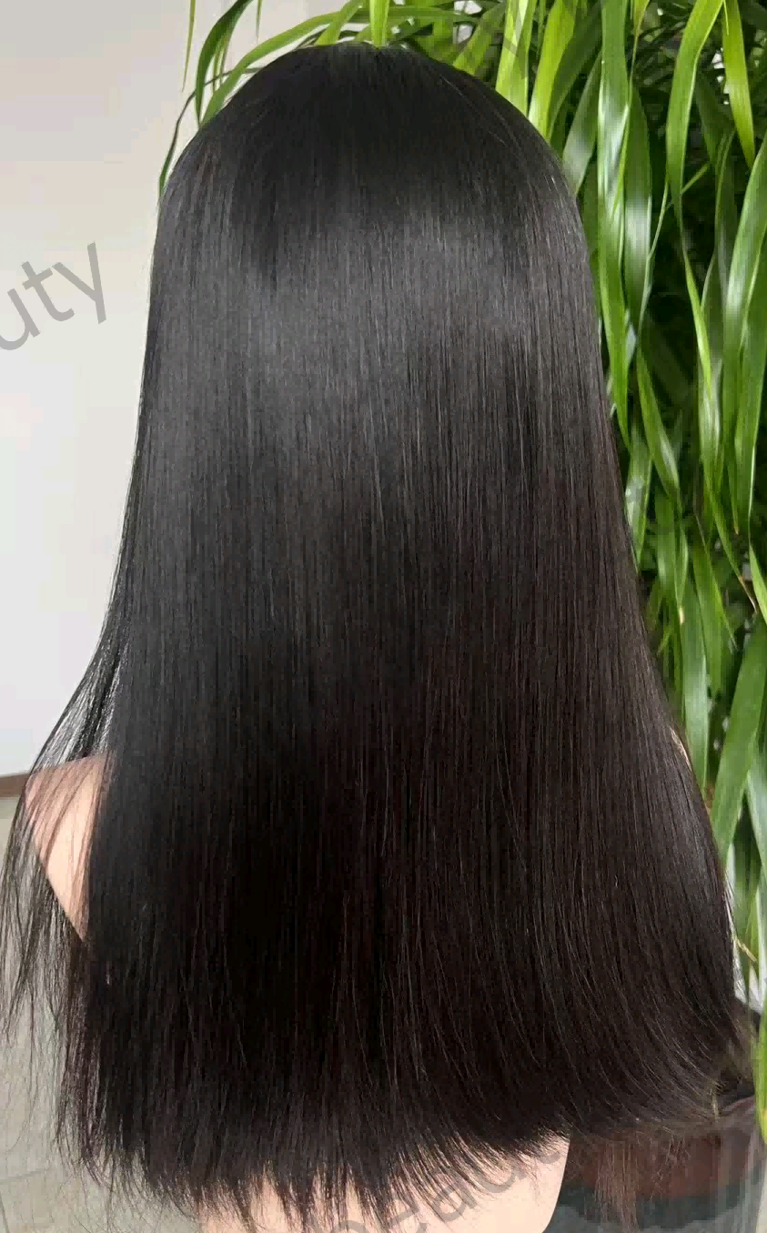 Jewish Wigs Virgin Human Hair Lace Top Wigs|  Low Density