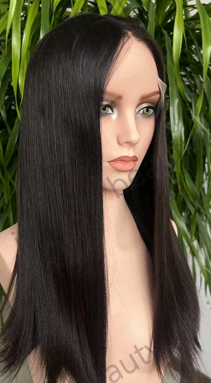 Jewish Wigs Virgin Human Hair Lace Top Wigs|  Low Density