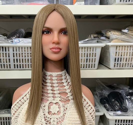 Jewish Wigs Natural Straight Balayage Virgin Human Hair Lace Top Wig