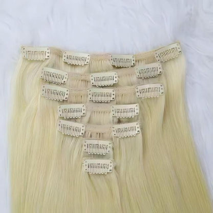 Clip-in Hair Extensions | Remy  Human Hair Clip in Extensions