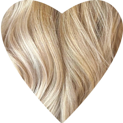 Flat Weft Human Hair Extensions 16”-22”