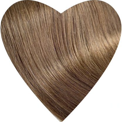 Flat Weft Human Hair Extensions 16”-22”