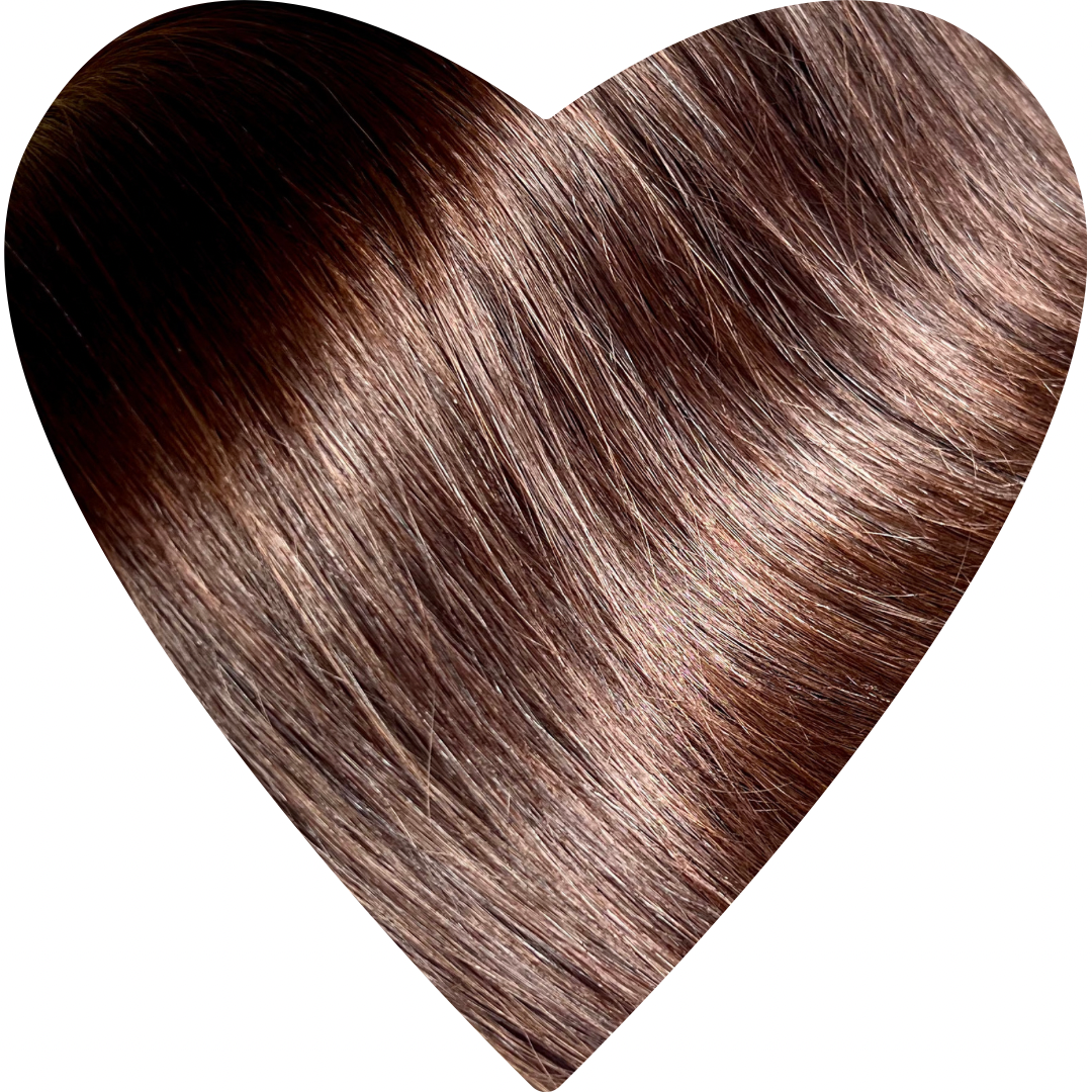 Flat Weft Human Hair Extensions 16”-22”