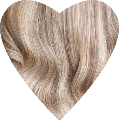 Flat Weft Human Hair Extensions 16”-22”
