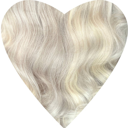 Flat Weft Human Hair Extensions 16”-22”