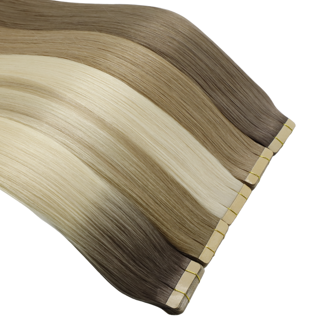 Tape In Human Hair Extensions 16”-22”