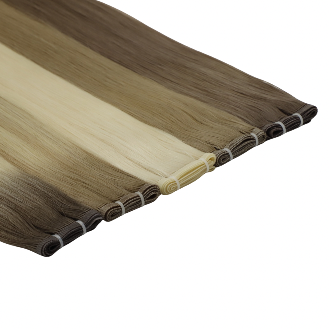 Flat Weft Human Hair Extensions 24”-30”