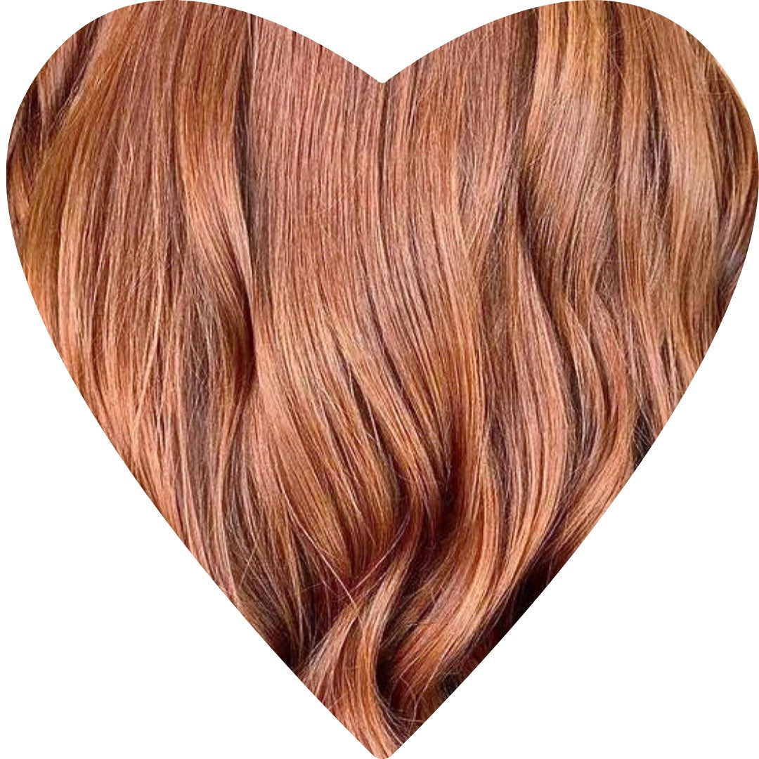 Flat Weft Human Hair Extensions 16”-22”