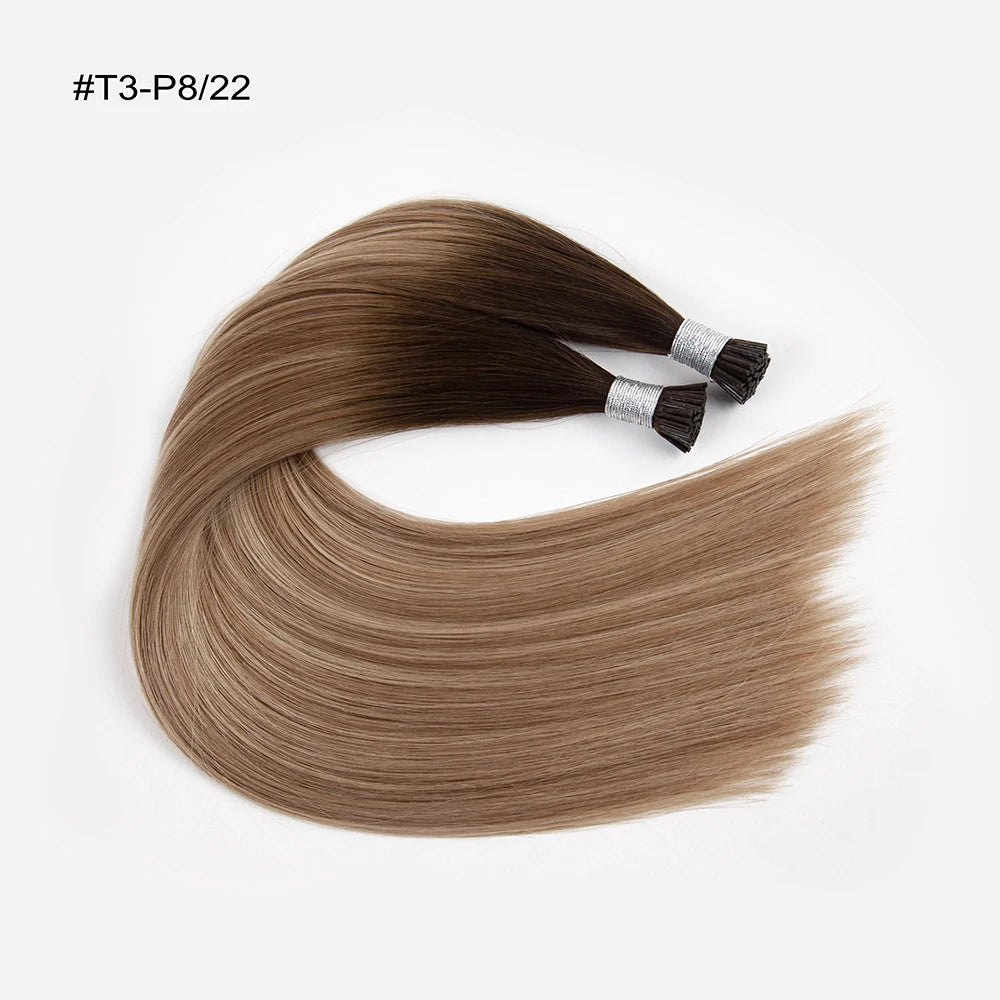 Factory Russian Virgin Raw 100% Remy Human Hair Prebonded Keratin Nail U Tip Hair Extensions