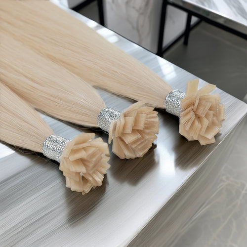 Factory Russian Virgin Raw 100% Remy Human Hair Prebonded Keratin Nail U Tip Hair Extensions